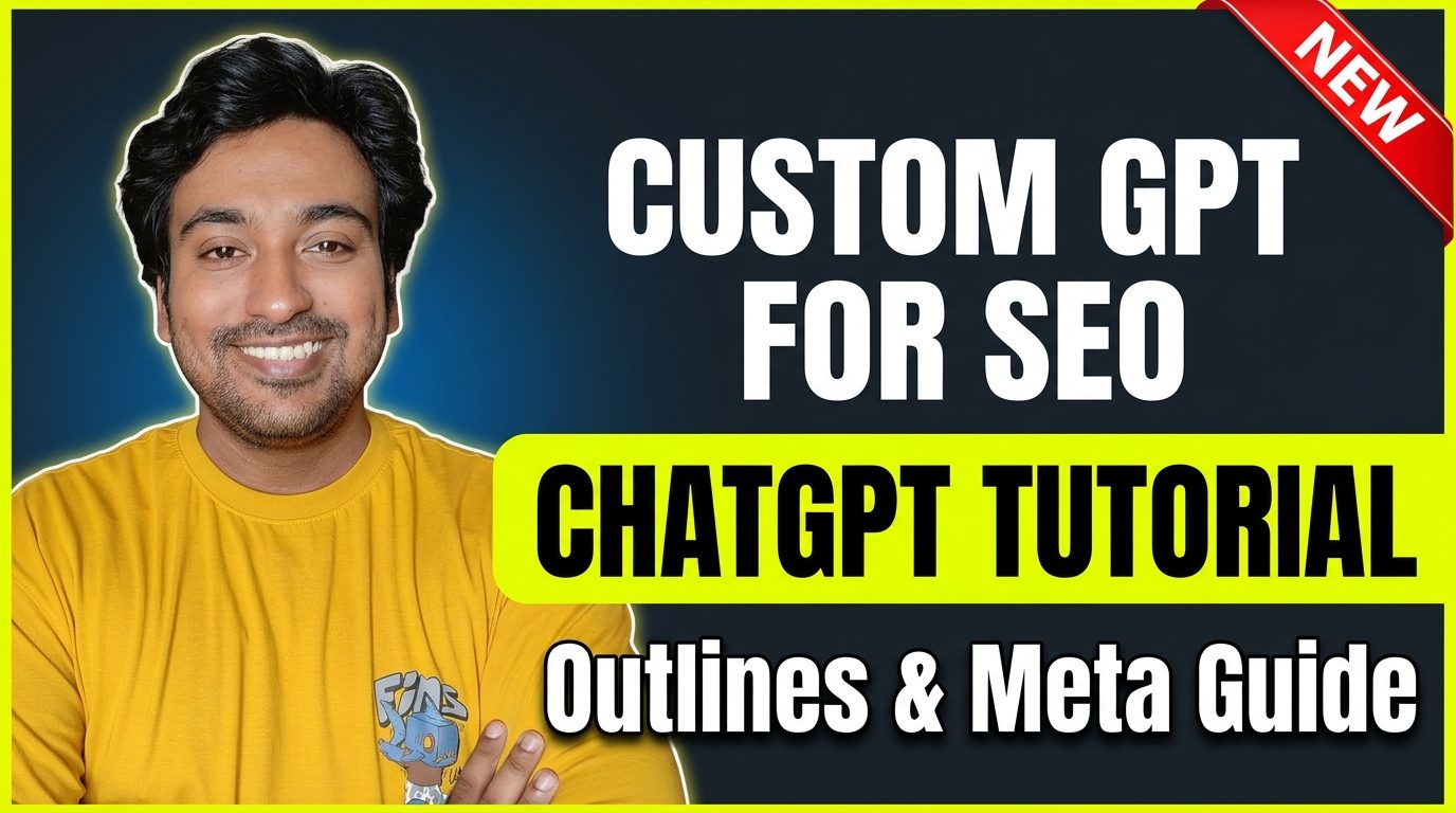 Create a Custom GPT for SEO (ChatGPT Guide)