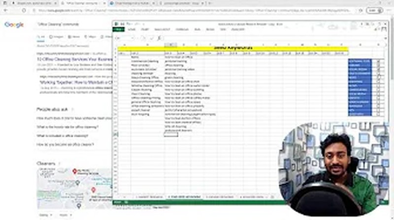Market research preparation overview showing two types of keyword researchers