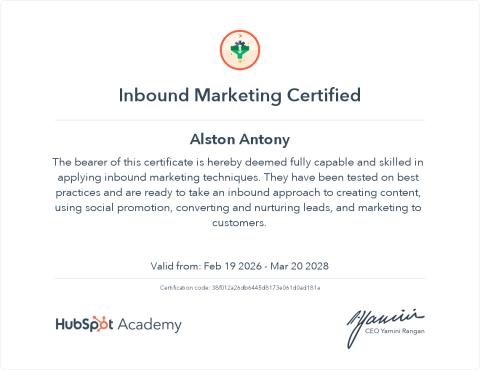 Inbound Marketing — HubSpot Academy