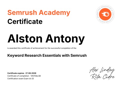 Keyword Research Essentials — Semrush